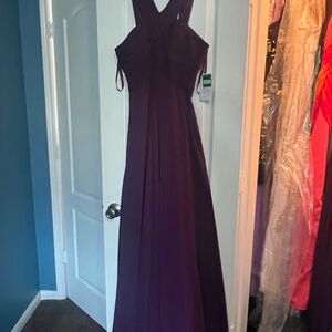 Chic Purple Maxi Dress